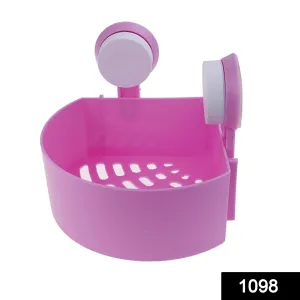 1098 Corner Shelf Multipurpose Tray with Suction Cup