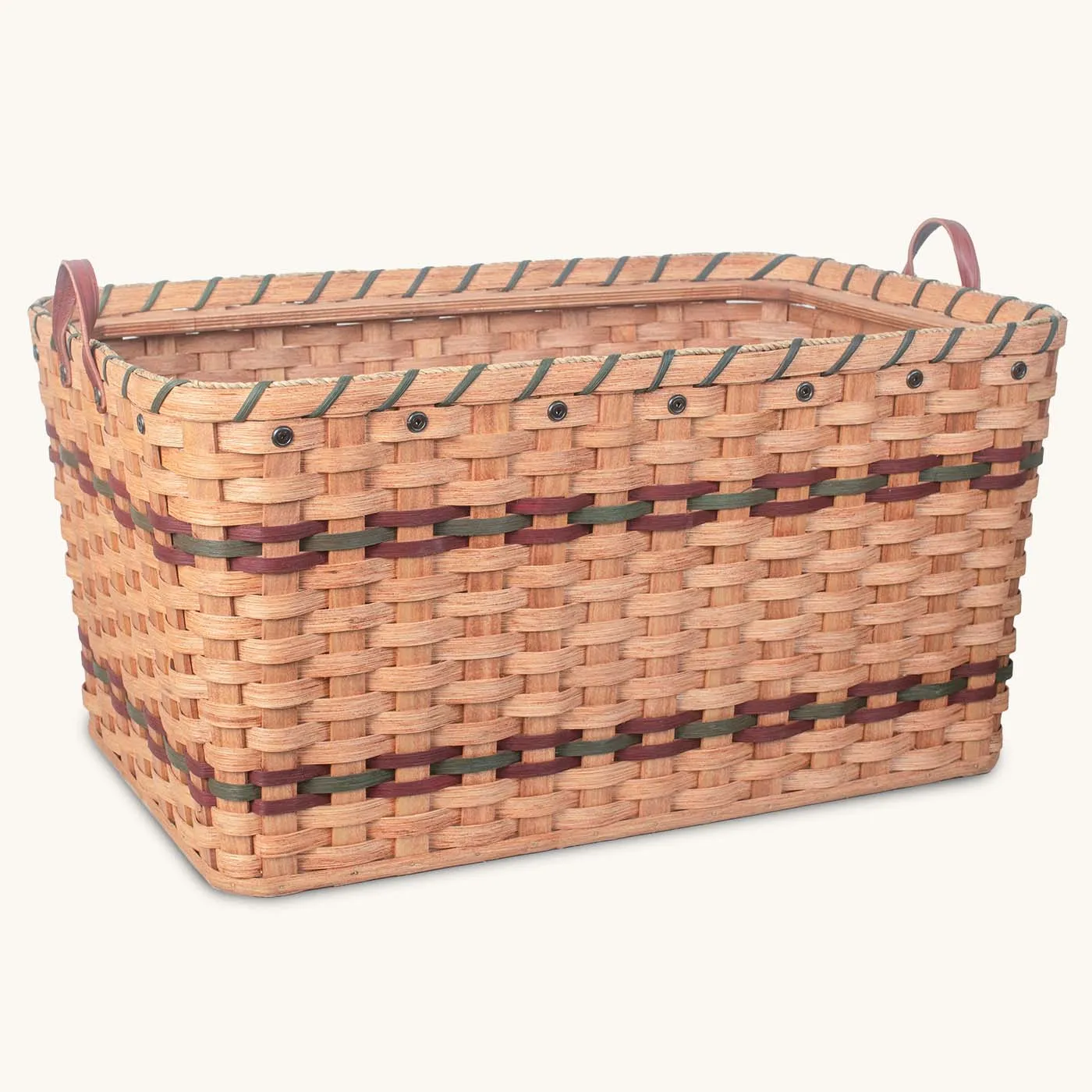 2 Bushel Laundry Basket | Huge Amish Wicker Storage Hamper