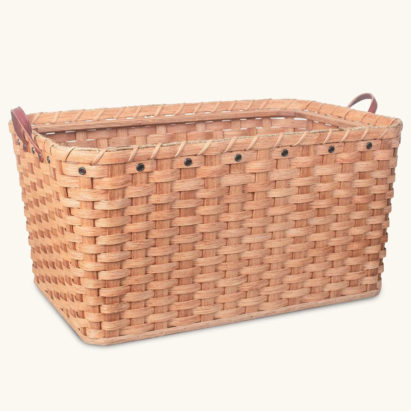 2 Bushel Laundry Basket | Huge Amish Wicker Storage Hamper