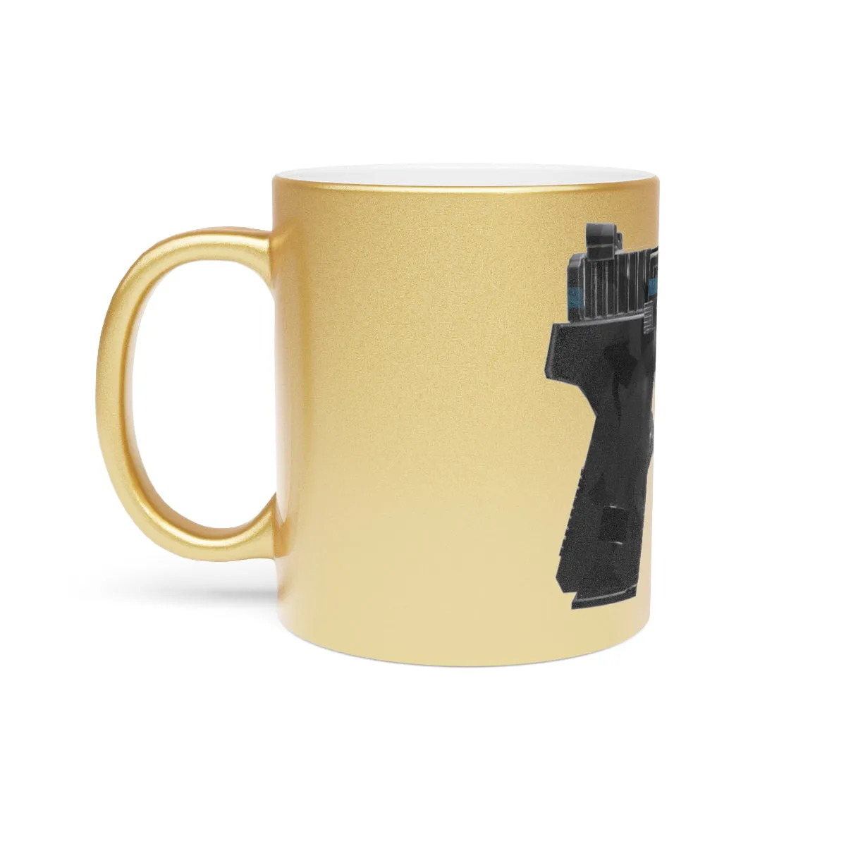 22 Calibur Metallic Mug (Silver\Gold)