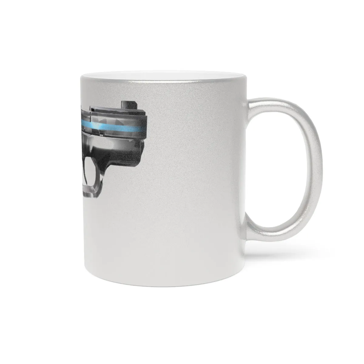 22 Calibur Metallic Mug (Silver\Gold)