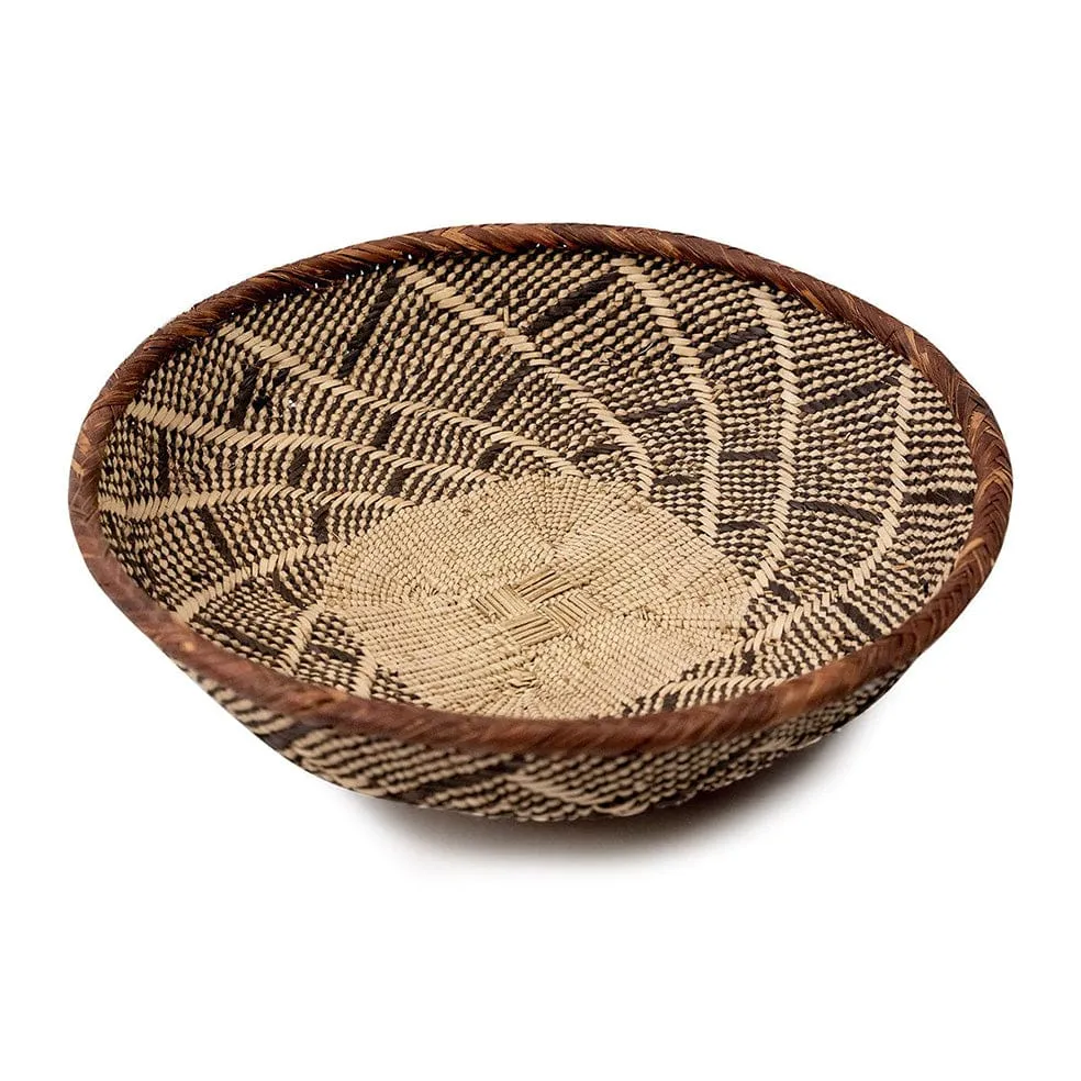 African Grass Basket Bowl