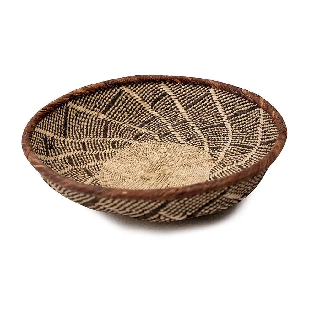 African Grass Basket Bowl