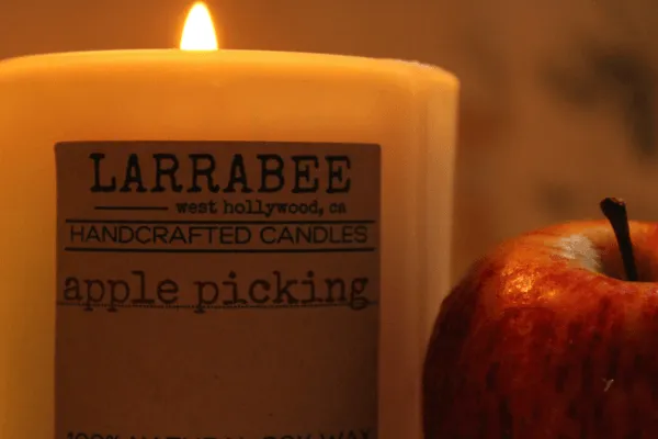 Apple Picking handcrafted candle