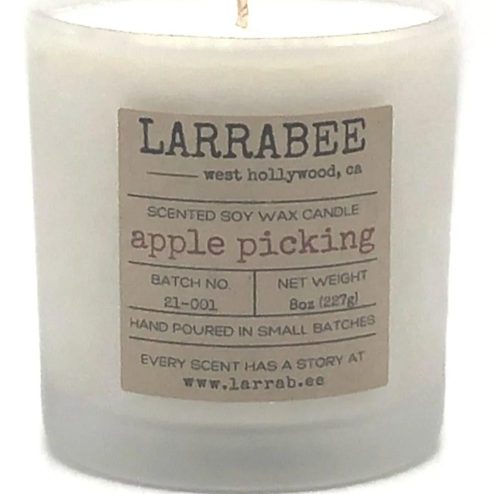 Apple Picking handcrafted candle