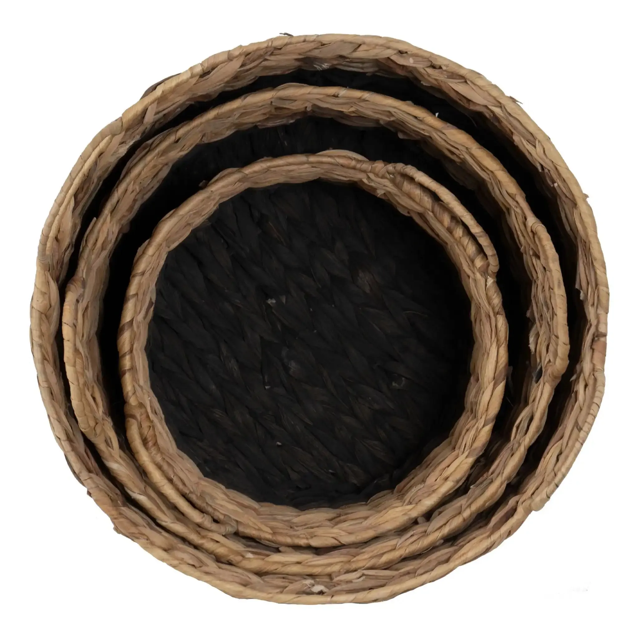 Ariana Natural Baskets, Set of 3