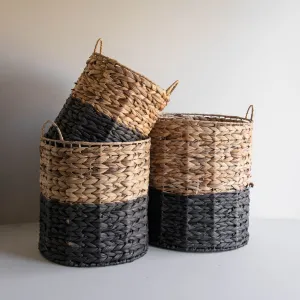 Ariana Natural Baskets, Set of 3