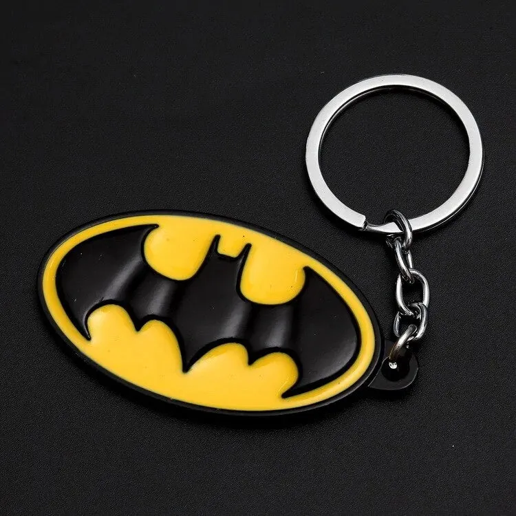 Assorted DC and Marvel Keychains