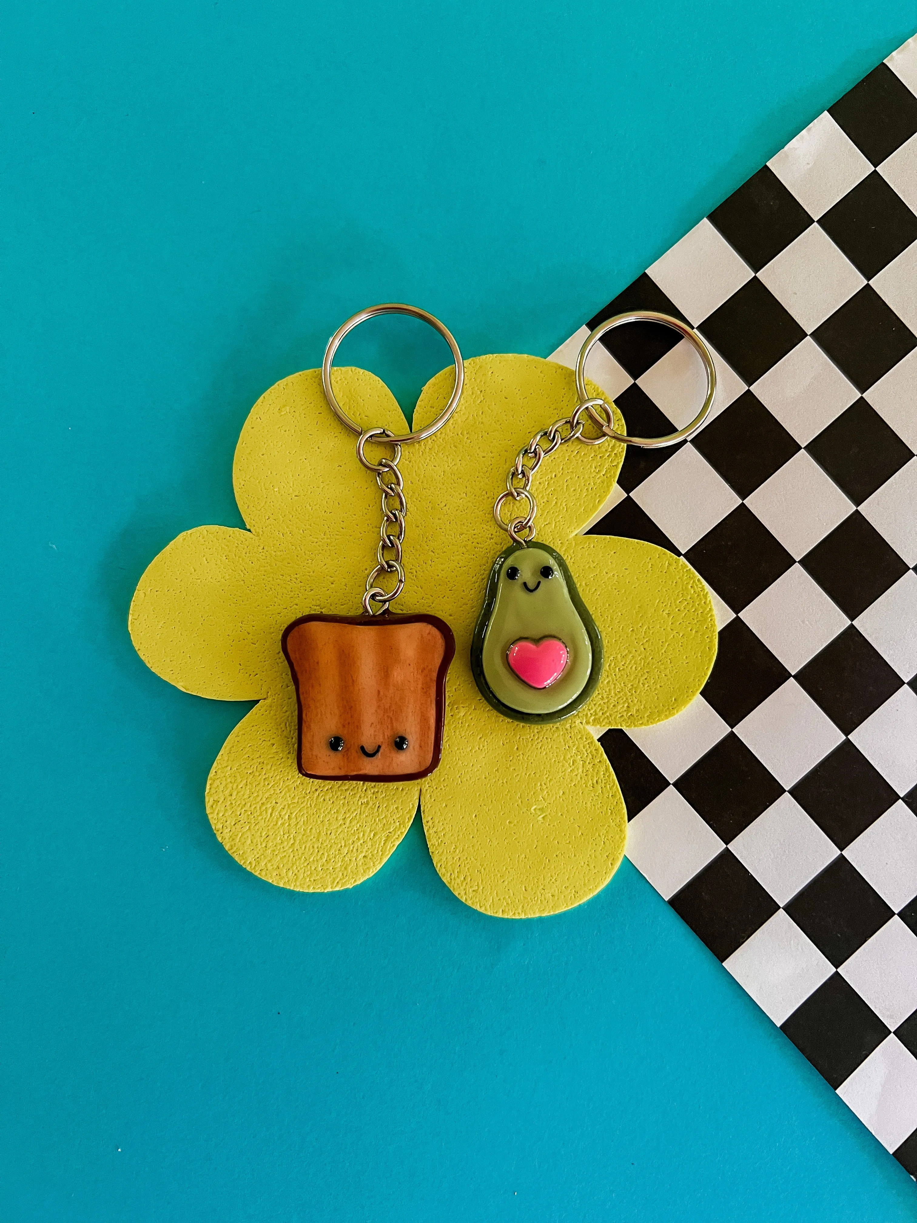 Avocado Toast Besties | BFF Keychains