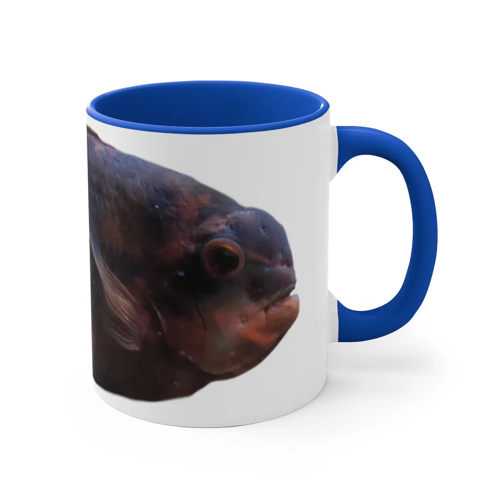 Black and Red Fish 11oz Accent Mug