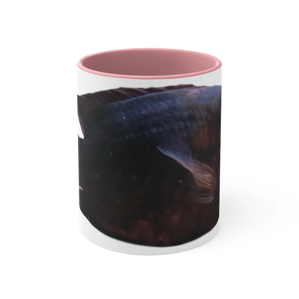 Black and Red Fish 11oz Accent Mug