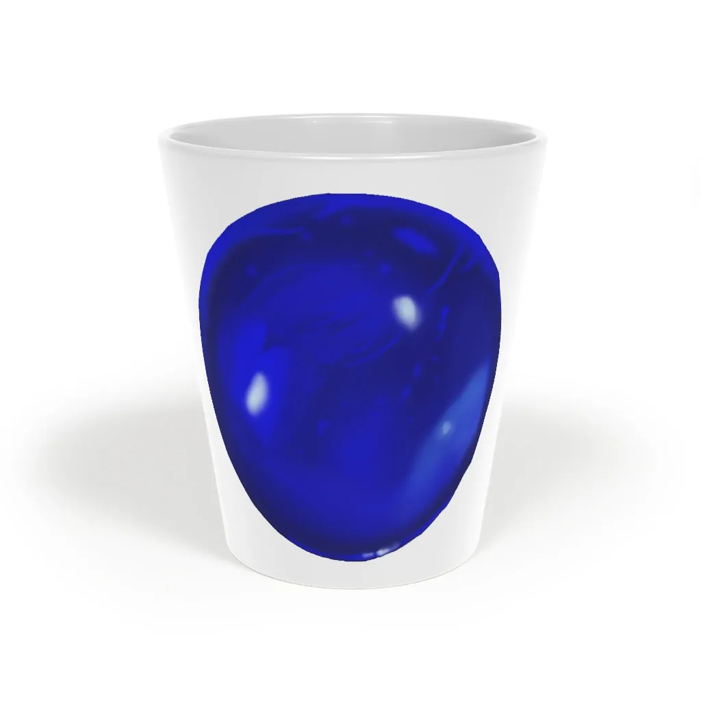 Blue Orb Latte Mug, 12oz