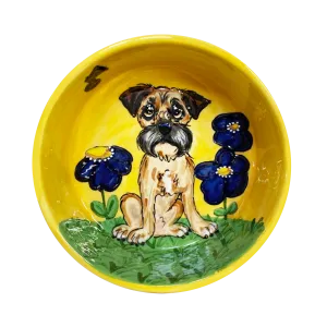 Border Terrier Dog Bowl