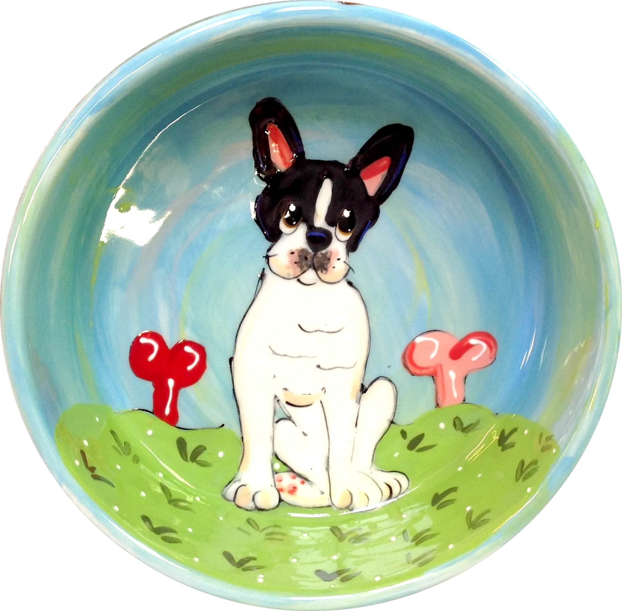 Boston Terrier Dog Bowl