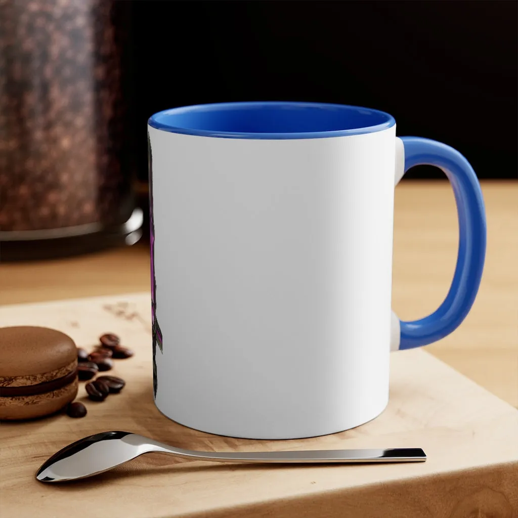 Brown and Purple Sword 11oz Accent Mug