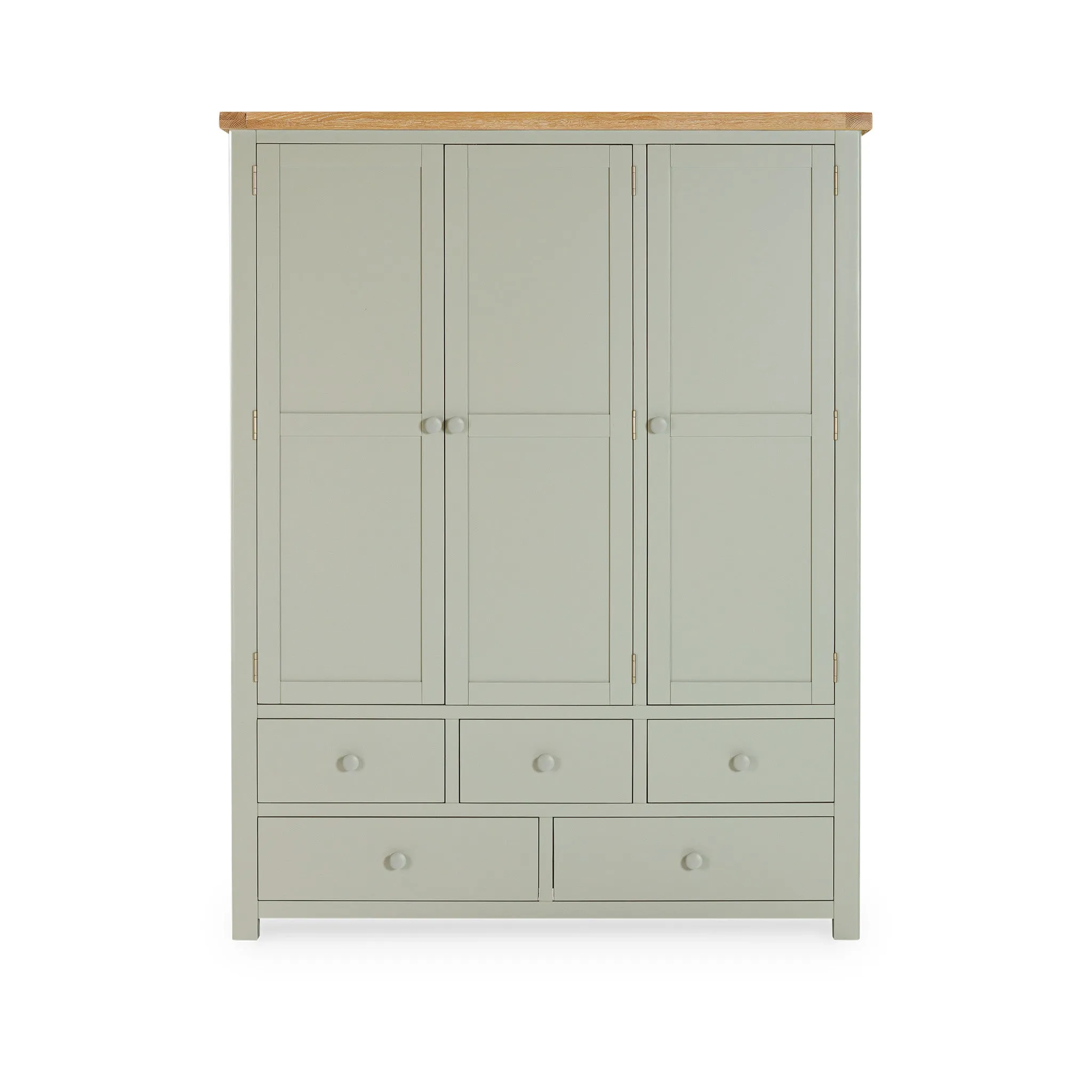 Burford Triple Larder Unit in Sage Green