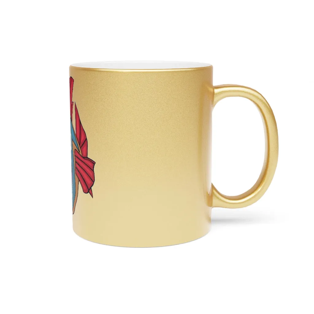 Carnevornip Metallic Mug (Silver\Gold)