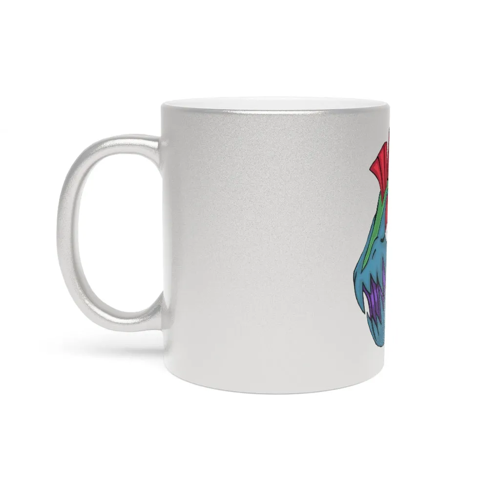 Carnevornip Metallic Mug (Silver\Gold)