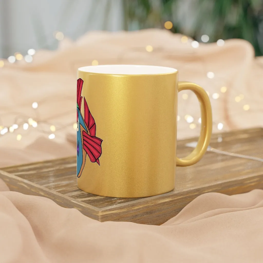 Carnevornip Metallic Mug (Silver\Gold)