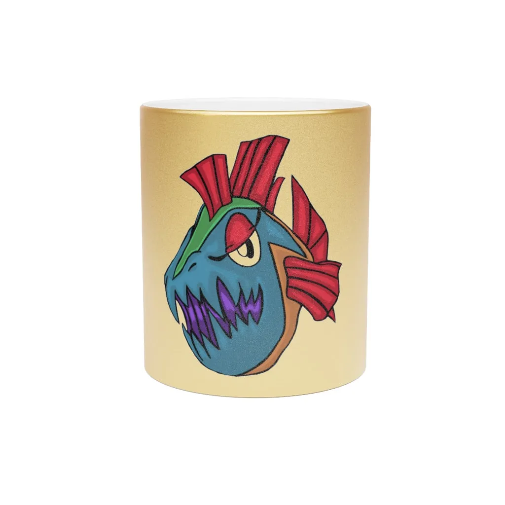 Carnevornip Metallic Mug (Silver\Gold)