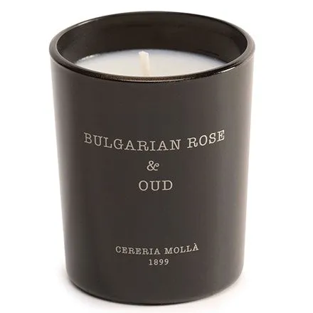 Cereria Molla - Bulgarian Rose & Oud Votive Mini Candle - 2.6oz.