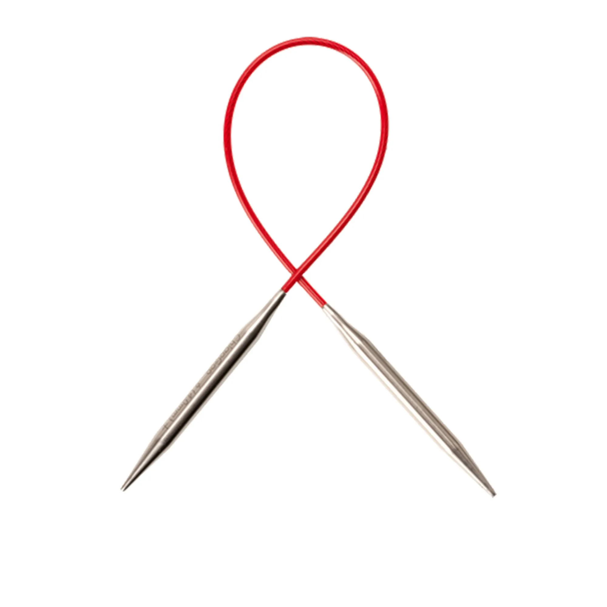 ChiaoGoo Knit RED Circular Needles - US 000 (1.50mm) - 9"