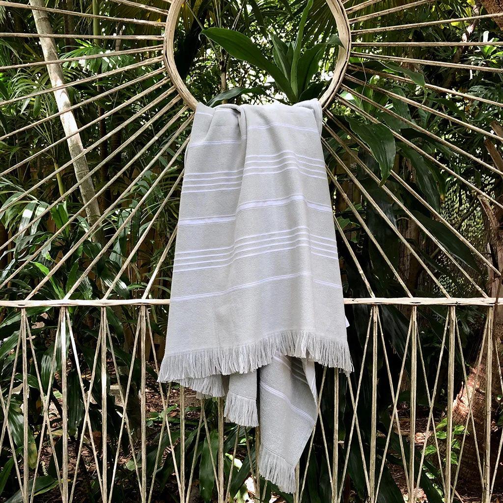 Classic Terry Turkish Towel by SLATE   SALT