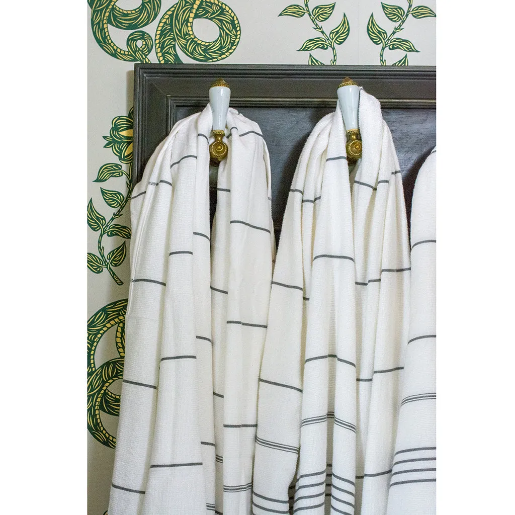 Classic Terry Turkish Towel by SLATE   SALT