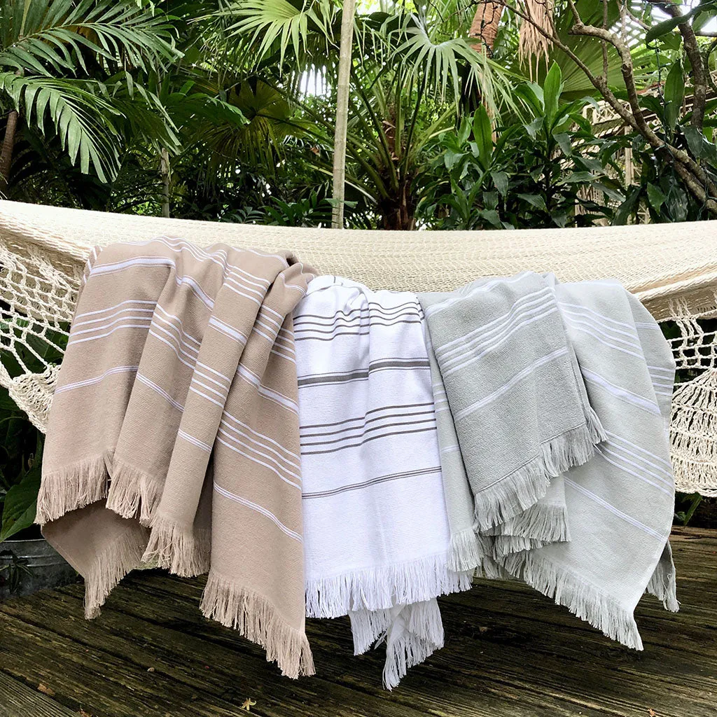 Classic Terry Turkish Towel by SLATE   SALT