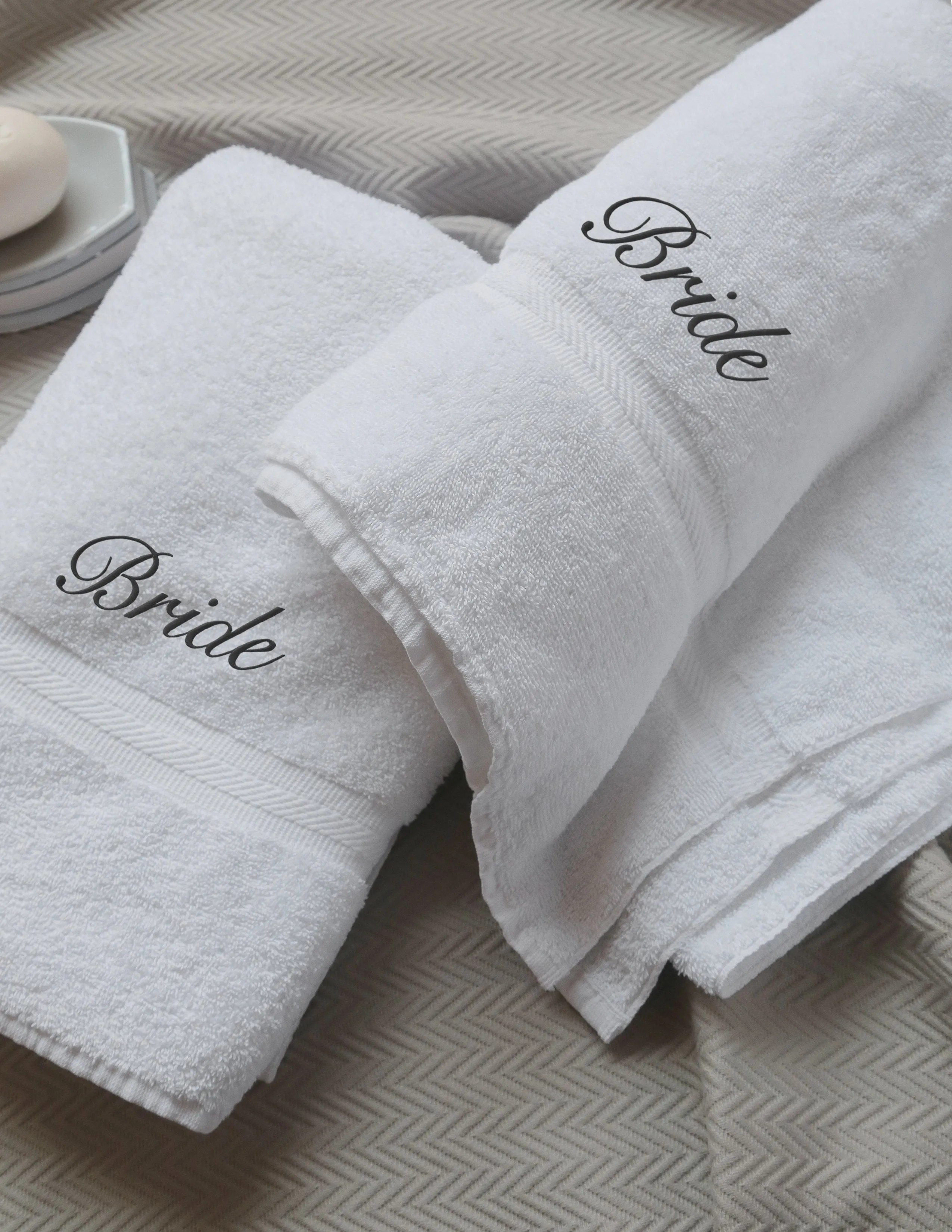 Clearance Pre-Monogrammed Bath Towels