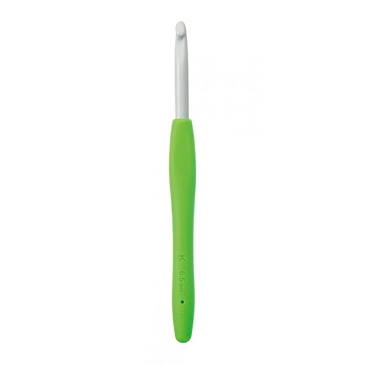 Clover Amour Crochet Hooks- Aluminum Needles - Size K (6.5mm) Neon Green