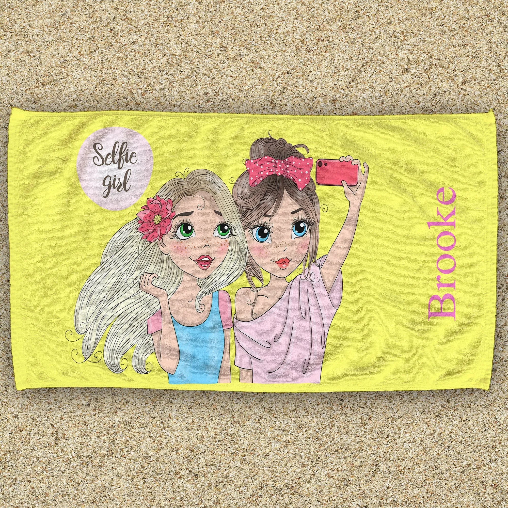 Command your royal adventure with MonogramOnline's Princess Monogrammed Towel - where personalization reigns supreme! |  30"x60" beach Towel