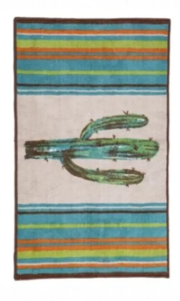 Cowgirl Kim Serape Cactus Rug