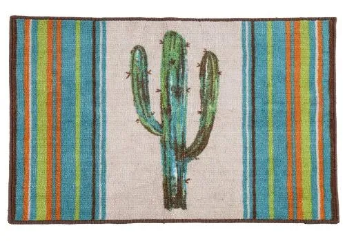 Cowgirl Kim Serape Cactus Rug