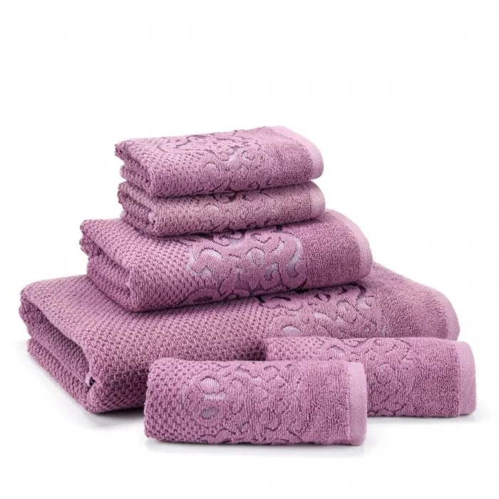 Damson Galata Turkish Cotton Bath Towel 28x56" 1pc