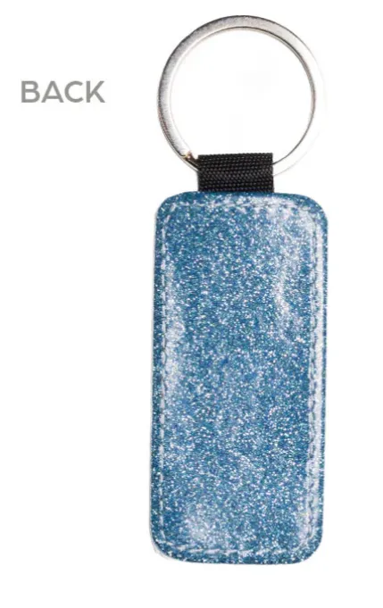 Dancer Glitter Keychain