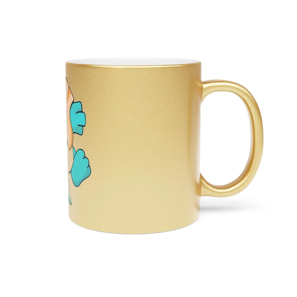 Dogat Metallic Mug (Silver / Gold)