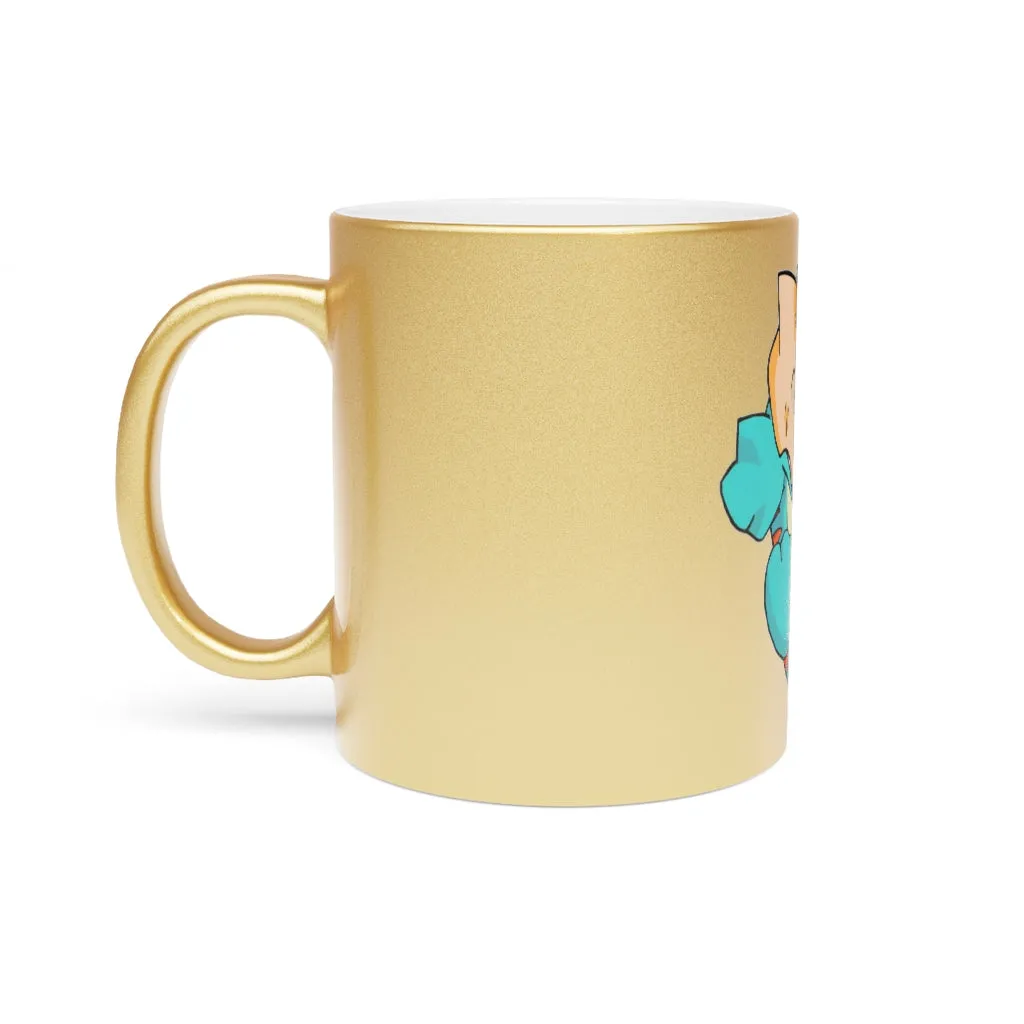 Dogat Metallic Mug (Silver / Gold)