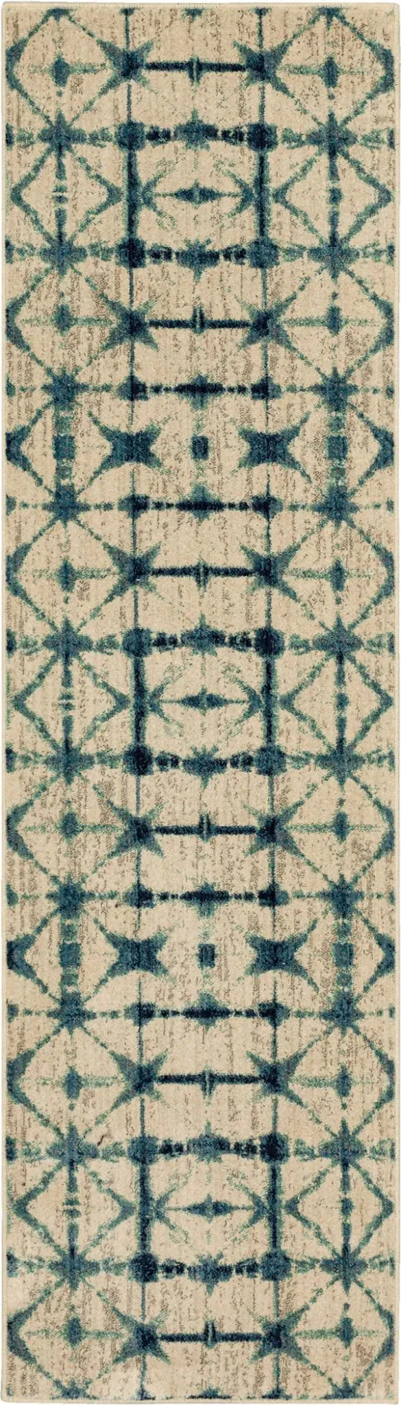 Expressions 91669 70033 Triangle Accordion Beige Rug