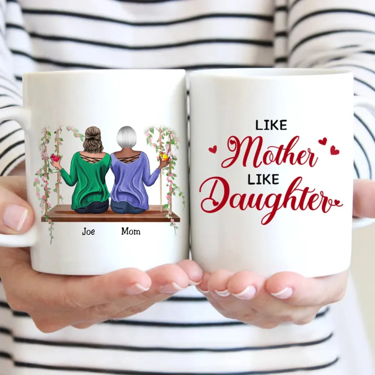 Family - Like Mother Like Daughter - Personalized Mugs