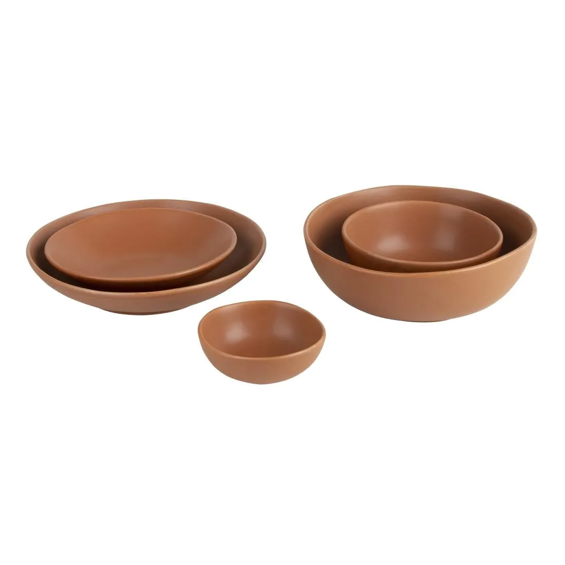 FC713 Olympia Build-a-Bowl Cantaloupe Deep Bowls 150mm (Pack of 6)