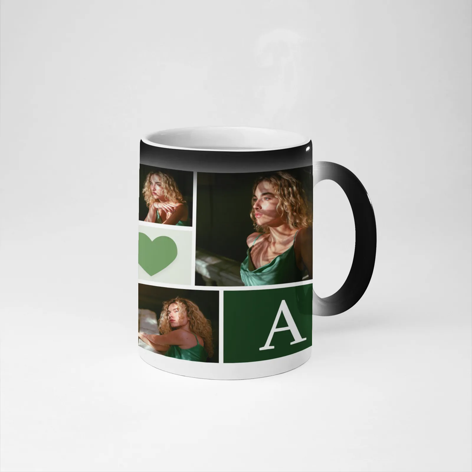 Gallery of Six Monogram Heat Activated Magic Mug