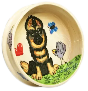 German Shepherd Dog Bowl