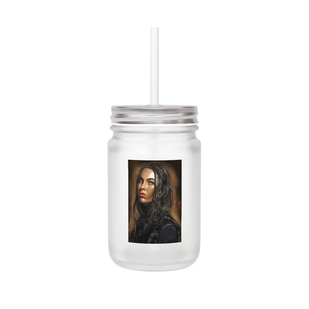 Girl Mason Jar