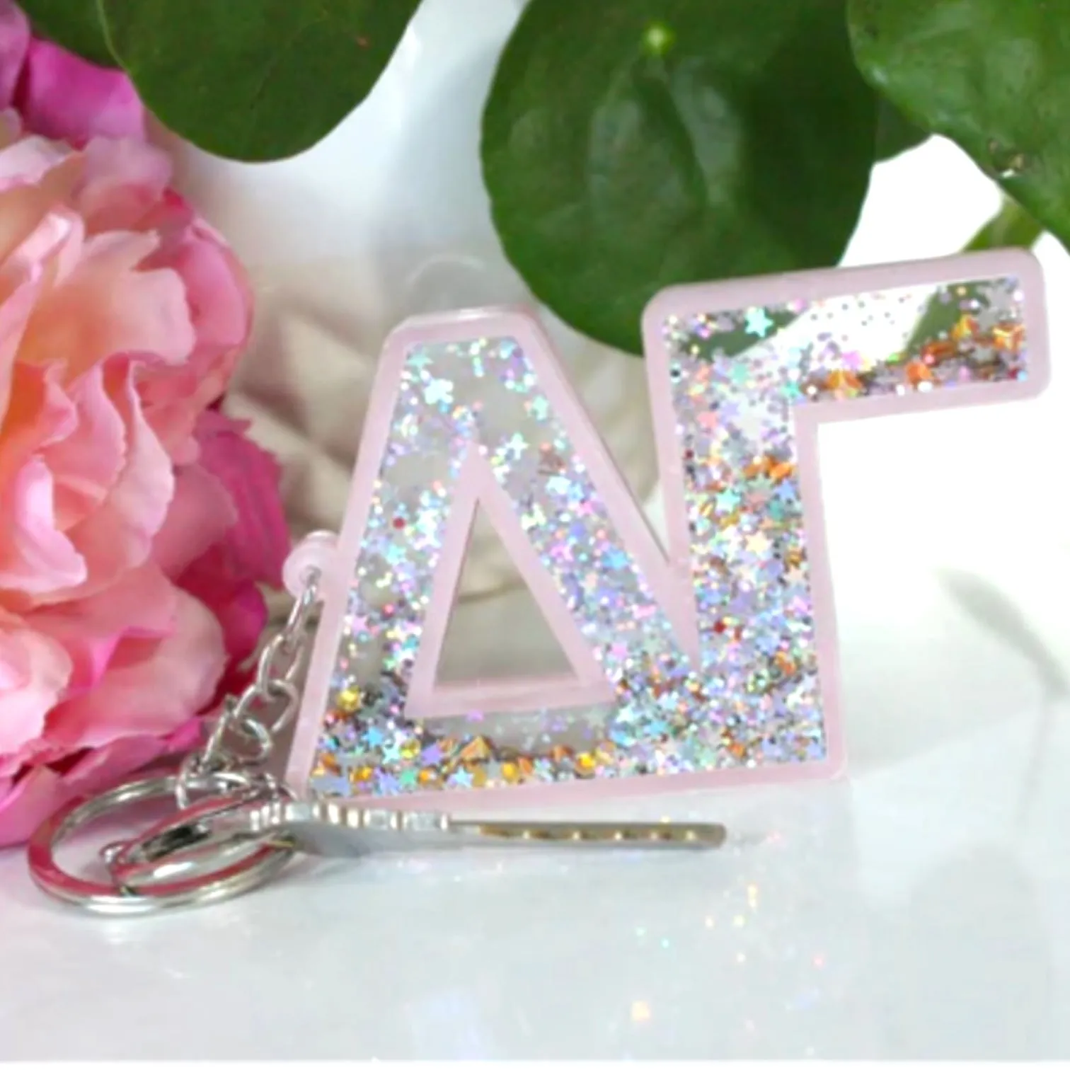 Glitter Keychain