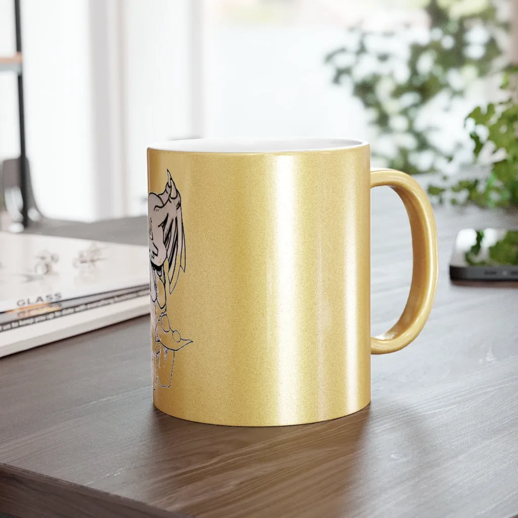 Glucose Metallic Mug (Silver / Gold)