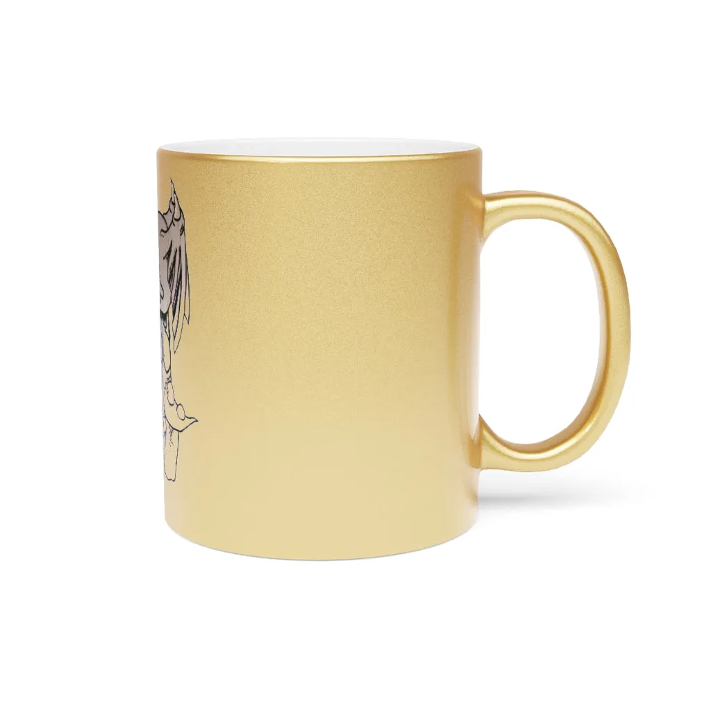 Glucose Metallic Mug (Silver / Gold)