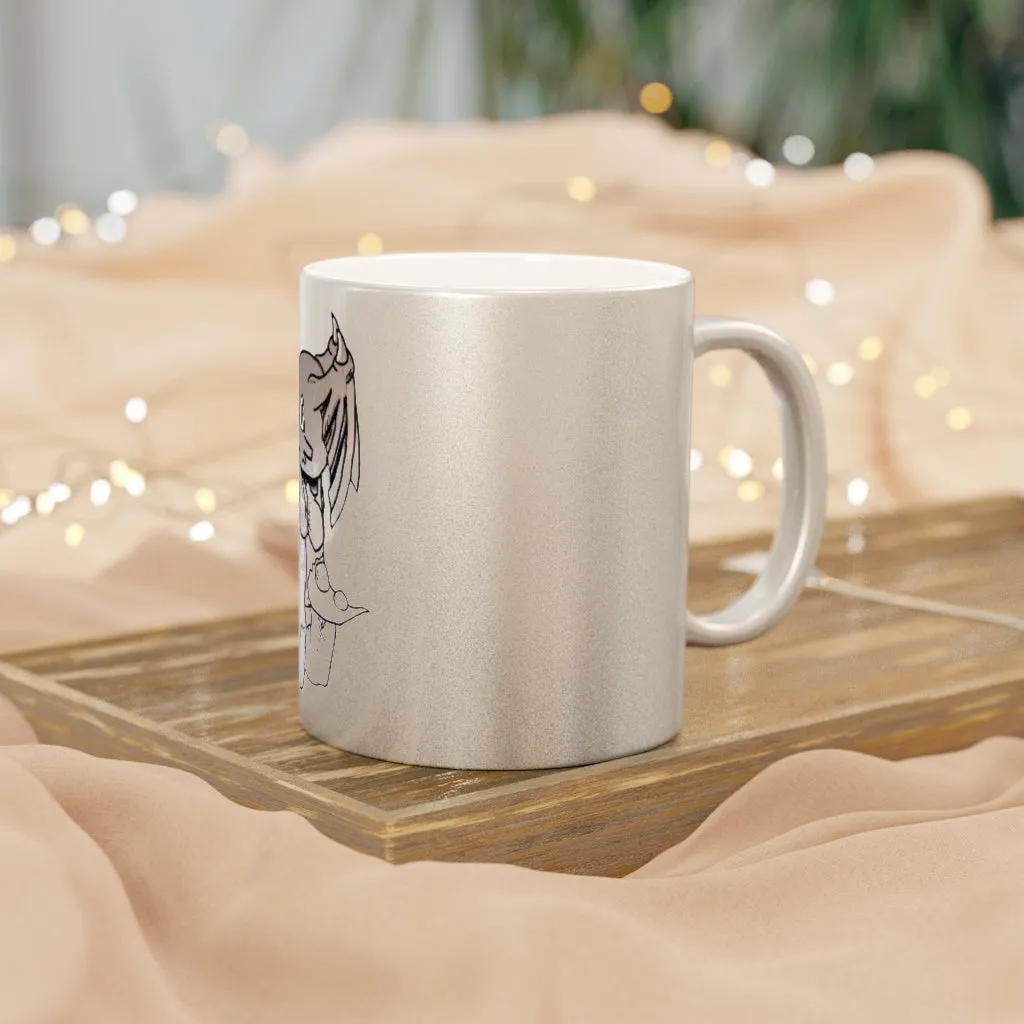 Glucose Metallic Mug (Silver / Gold)