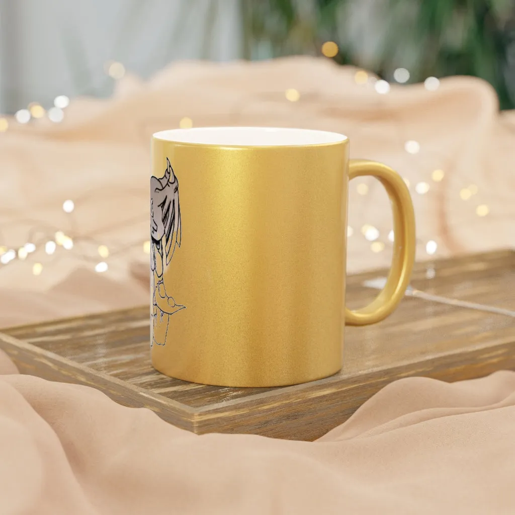 Glucose Metallic Mug (Silver / Gold)