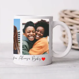 Image Trio Photo Upload Mug